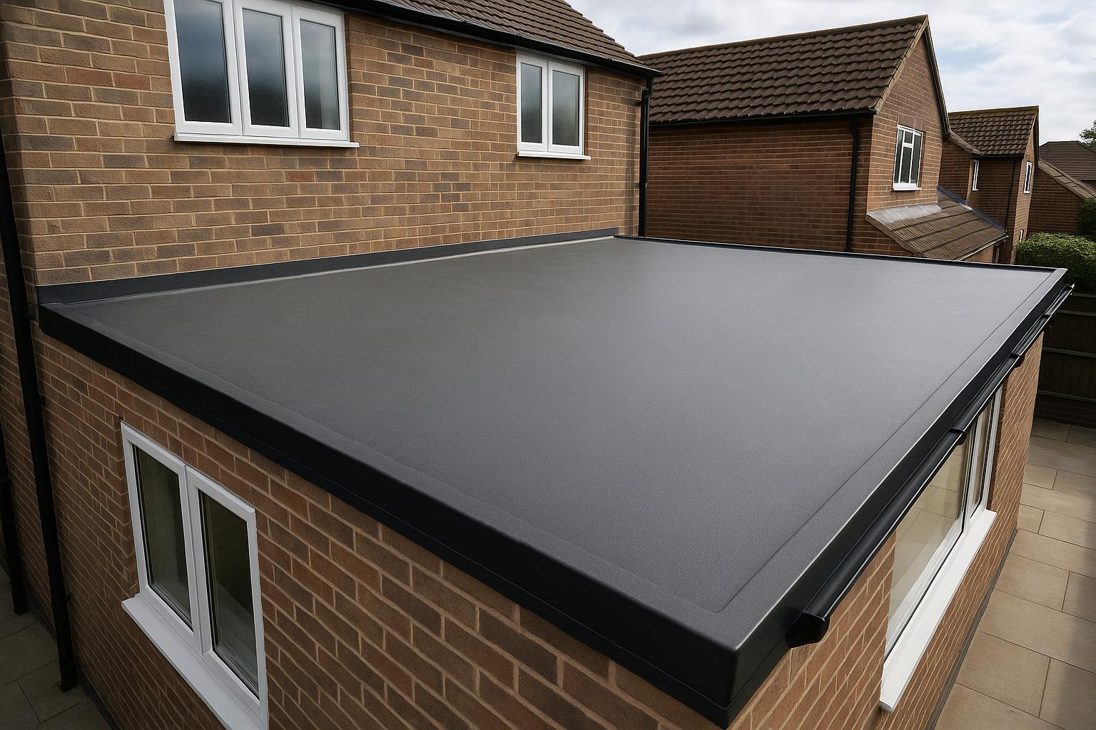 Failed felt replaced with EPDM rubber after