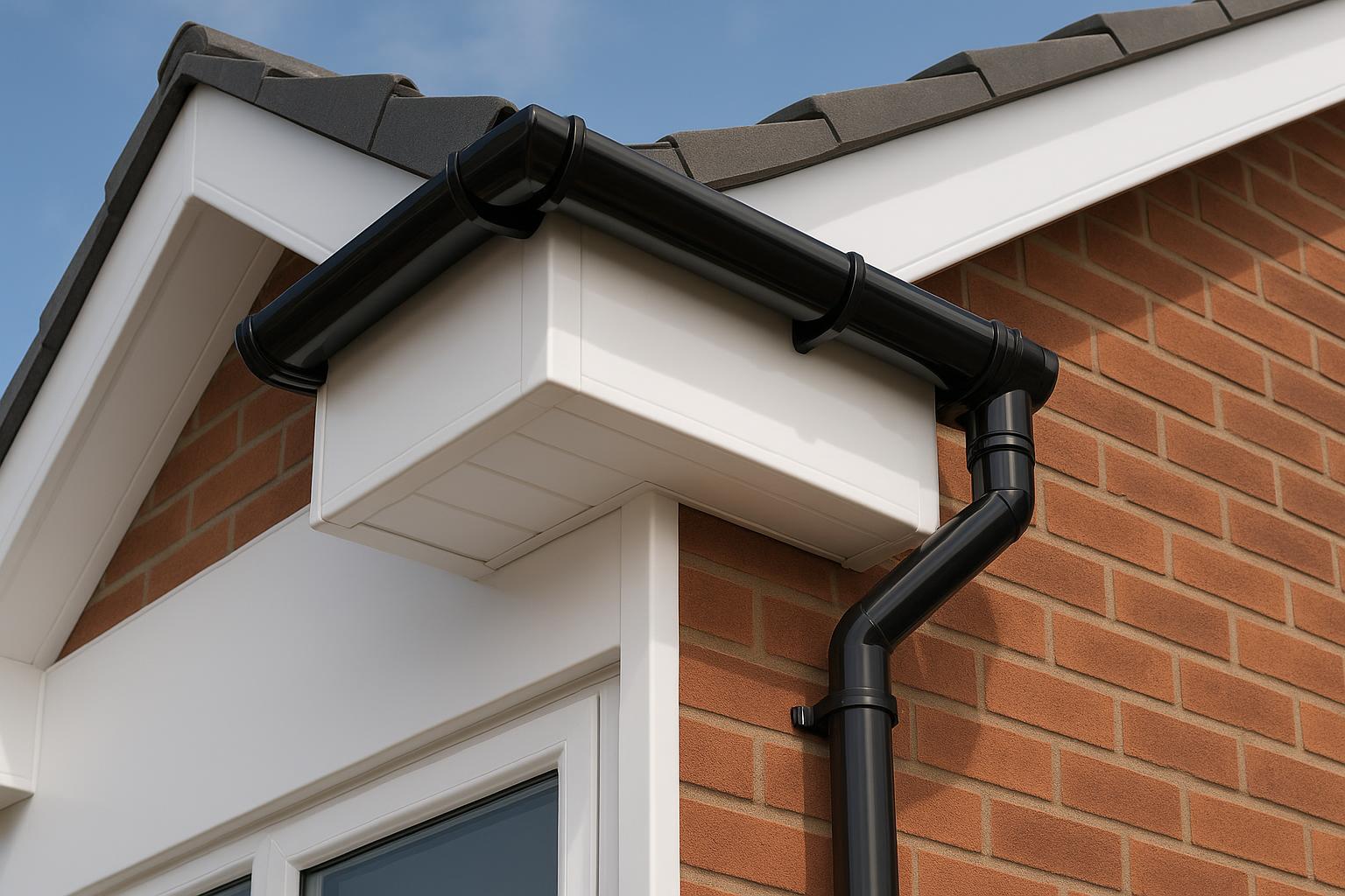 New UPVC fascias and soffits fitted